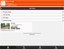 Tablet Screenshot of hometoindy.com